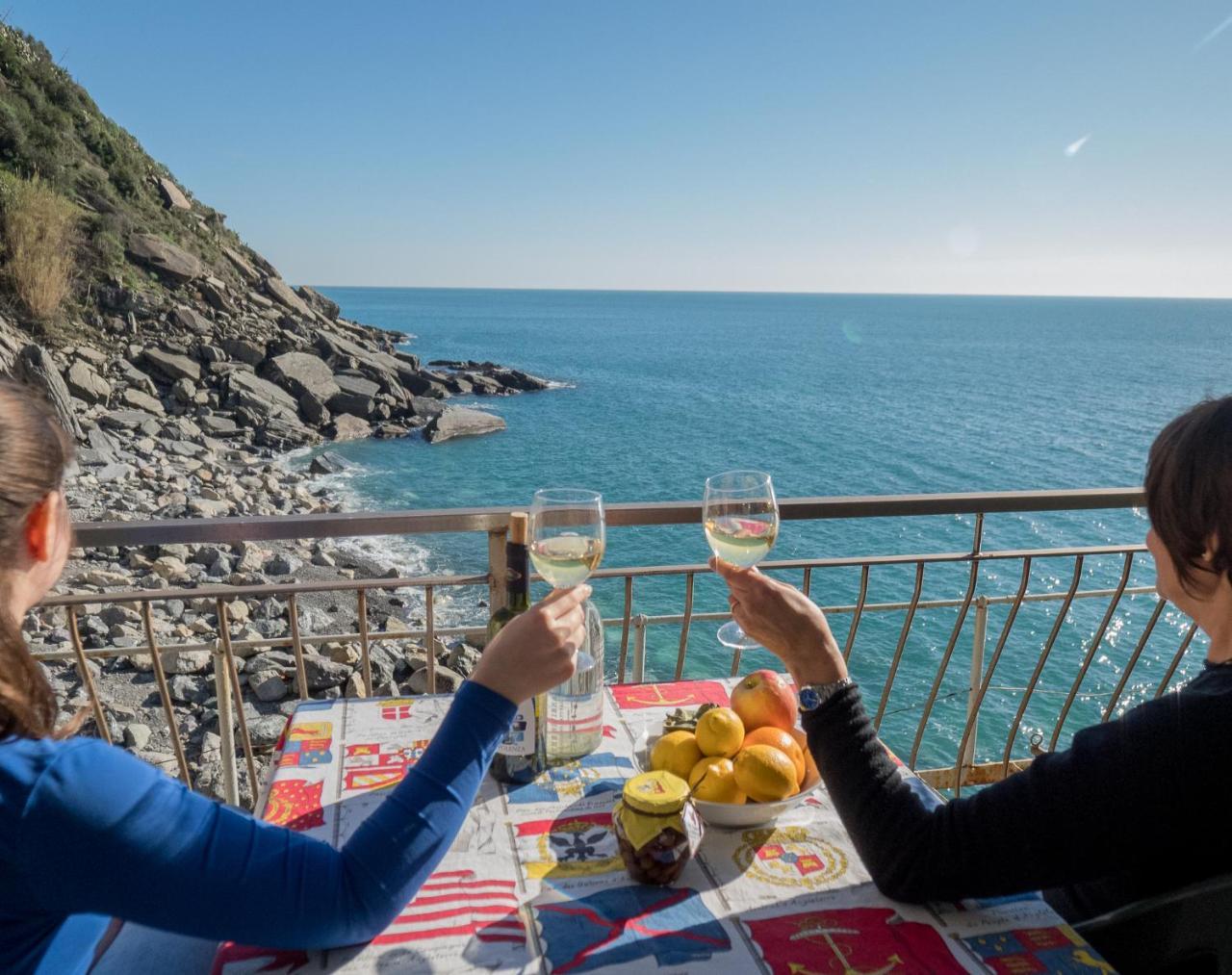 Unda De Ma Sea View Terrace Apartment Vernazza Extérieur photo